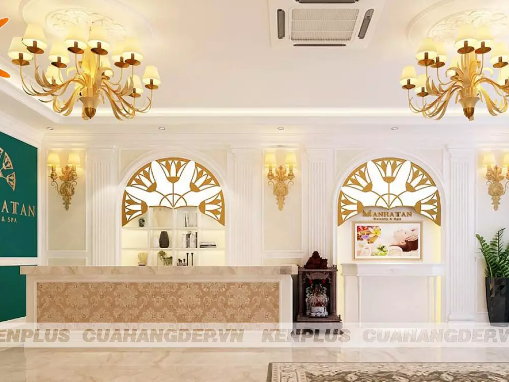 Thiết kế viện thẩm mỹ quốc tế Manhattan độc đáo