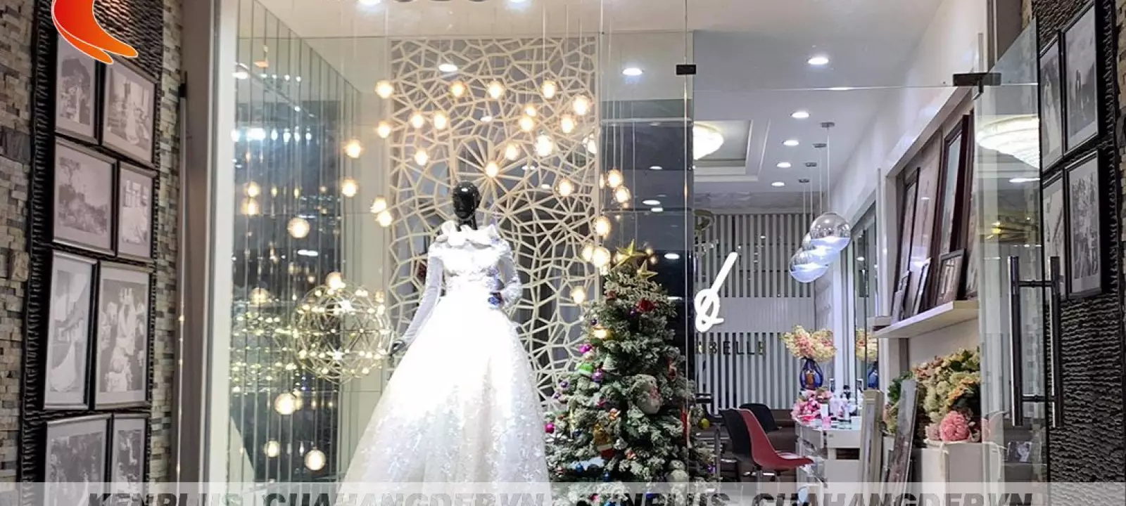 Thi công ảnh viện áo cưới Bich Belle Studio