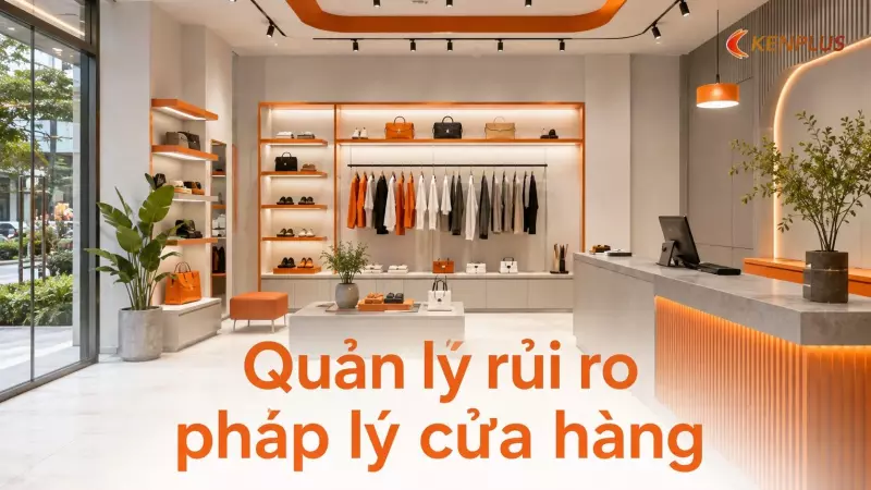 Quản lý rủi ro pháp lý cửa hàng: hợp đồng thuê, bảo hiểm, giấy phép