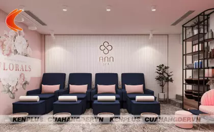 Ann Spa - Thiết kế spa ngọt ngào tại Phú Quốc