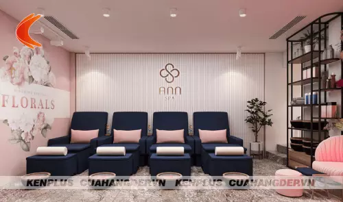 Ann Spa - Thiết kế spa ngọt ngào tại Phú Quốc