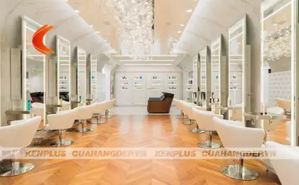 Thiết kế salon tóc - Những tiêu chuẩn không thể thiếu