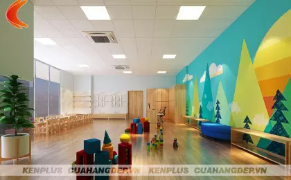 Thiết kế trường mầm non Homie school tại Hà Nội