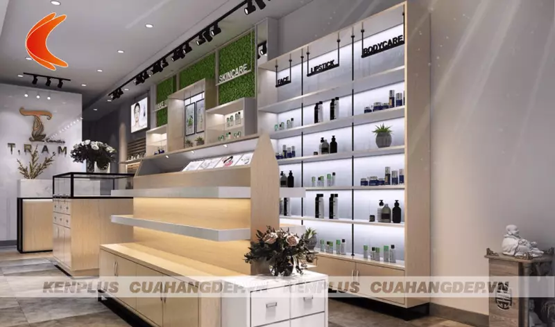 Xu hướng thiết kế cửa hàng thực phẩm chức năng