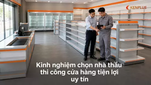 Kinh nghiệm chọn nhà thầu thi công cửa hàng tiện lợi uy tín