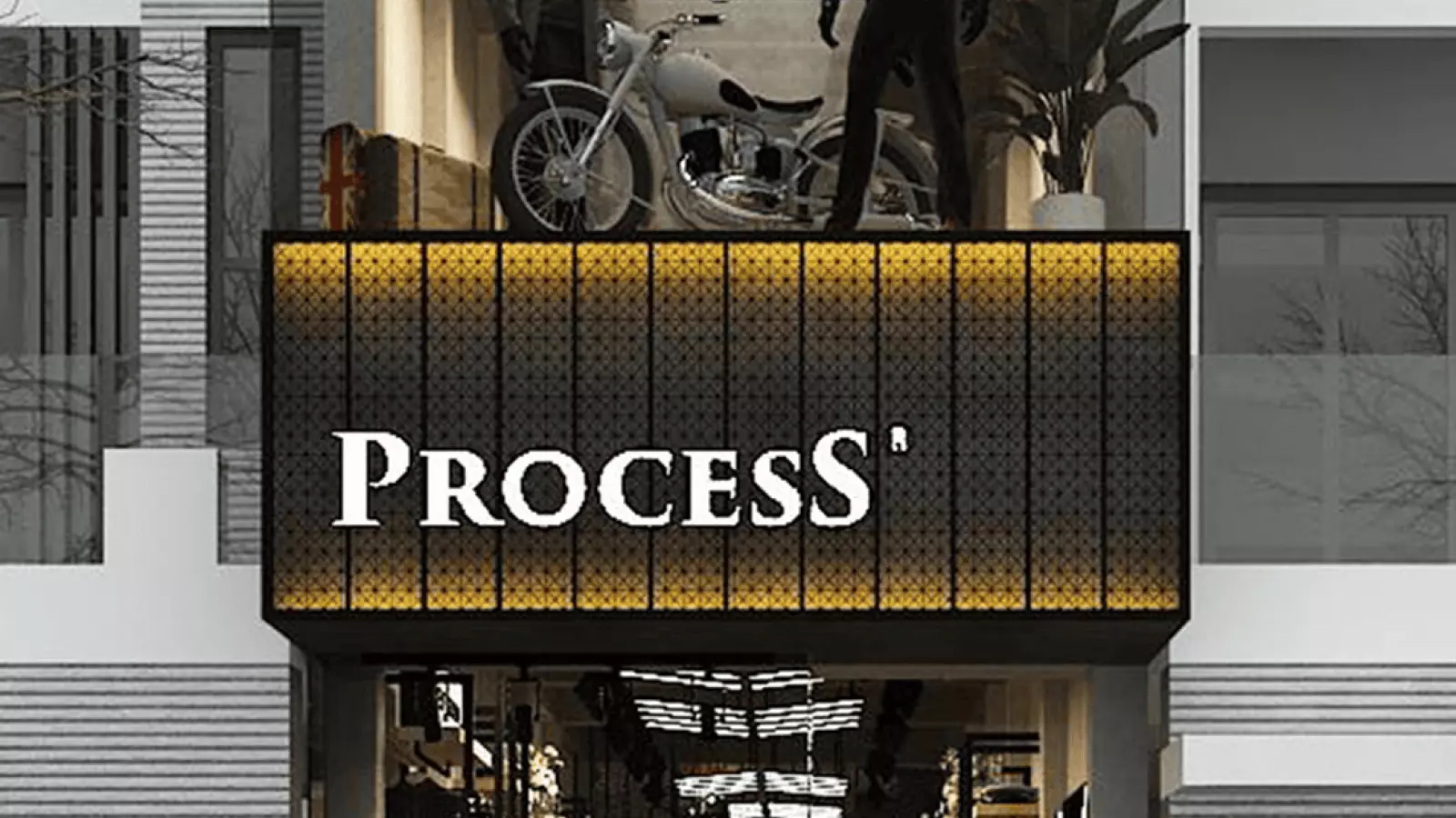 Thiết kế shop thời trang Process
