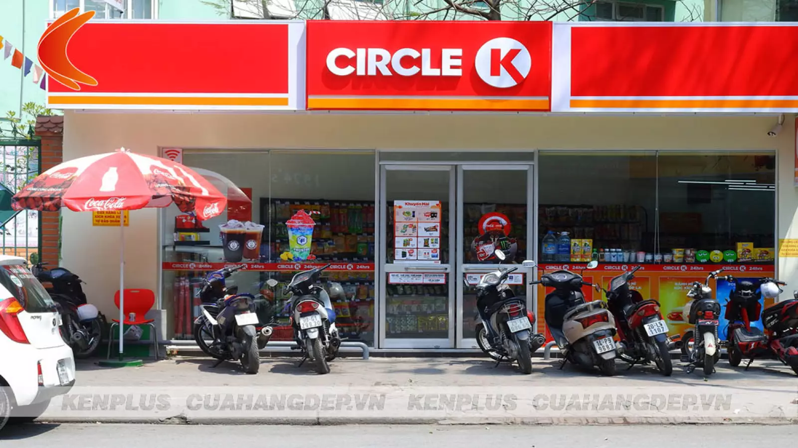 Mẫu thiết kế cửa hàng tiện lợi CIRCLE K