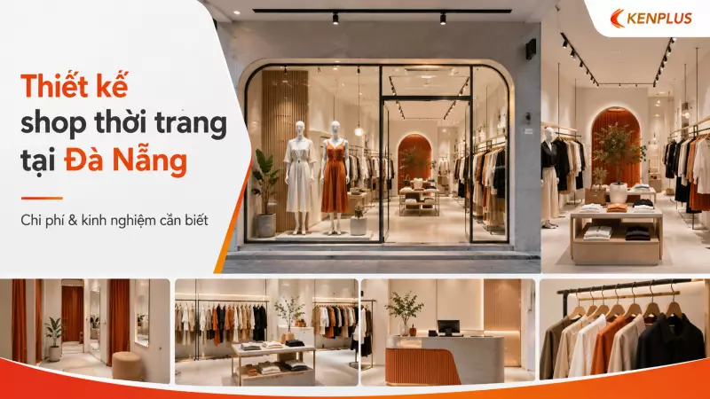 Thiết kế shop thời trang tại Đà Nẵng: chi phí và kinh nghiệm cần biết