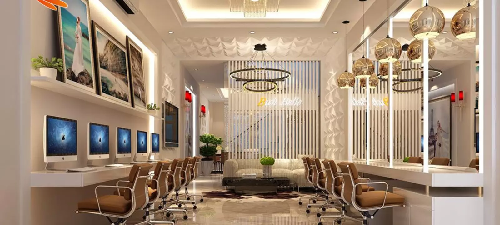 Thiết kế ảnh viện áo cưới BICH BELLE STUDIO tại Hưng Yên