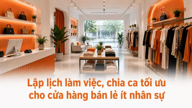Lập lịch làm việc, chia ca tối ưu cho cửa hàng bán lẻ ít nhân sự