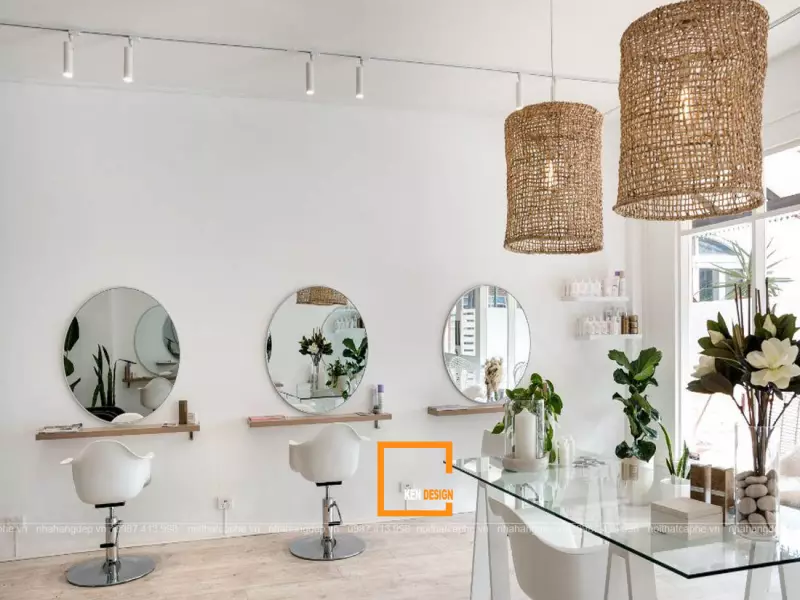 Thiết kế thi công salon tóc trọn gói