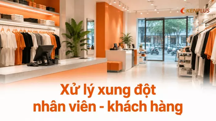 Xử lý xung đột nhân viên - khách hàng: quy trình chuẩn cho cửa hàng bán lẻ