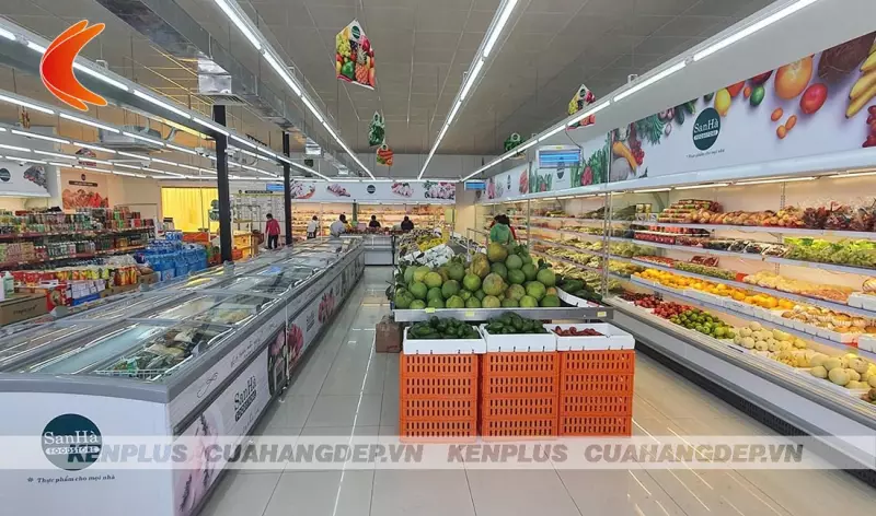 Bật mí cách thiết kế cửa hàng thực phẩm sạch hiện đại mà tiết kiệm chi phí