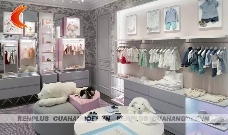 Kinh nghiệm thiết kế cửa hàng đồ sơ sinh không thể bỏ qua
