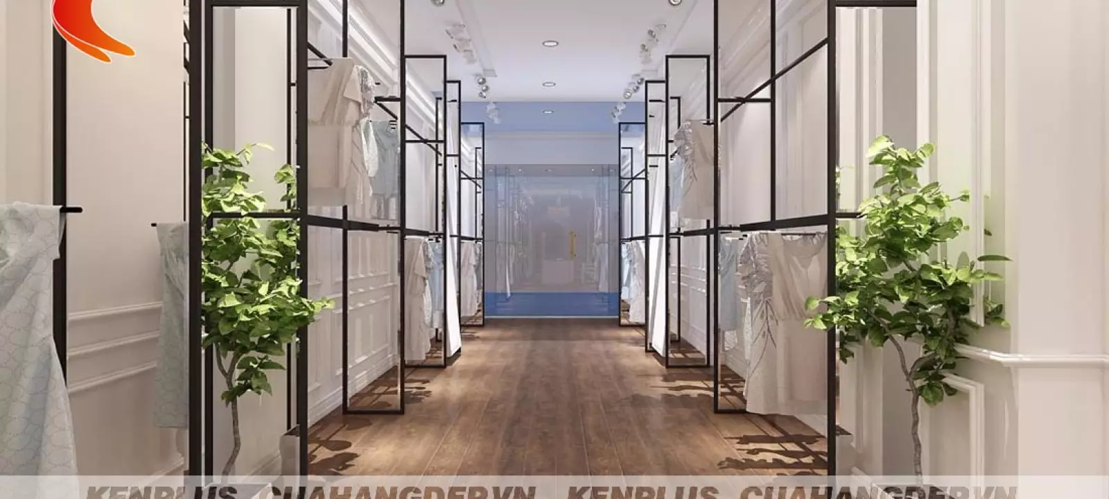 Thiết kế shop thời trang MINA