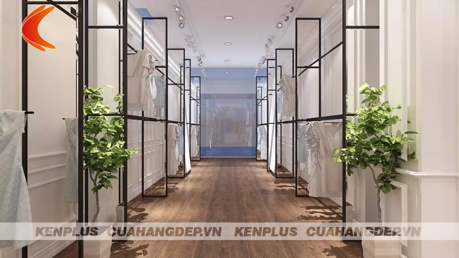 Thiết kế shop thời trang MINA