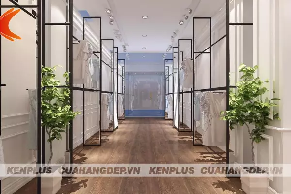 Thiết kế shop thời trang MINA