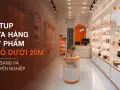 Setup cửa hàng mỹ phẩm nhỏ dưới 20m2 vẫn sang và chuyên nghiệp