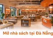 Mở nhà sách tại Đà Nẵng: chi phí thiết kế và thi công cần biết
