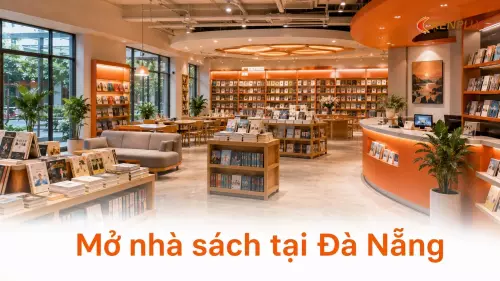Mở nhà sách tại Đà Nẵng: chi phí thiết kế và thi công cần biết