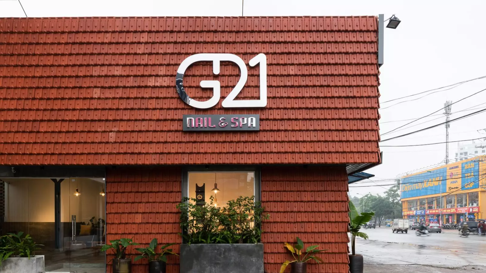 Mẫu thiết kế cửa hàng spa G21