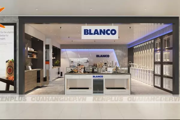 Mẫu thiết kế showroom thiết bị nhà bếp Blanco