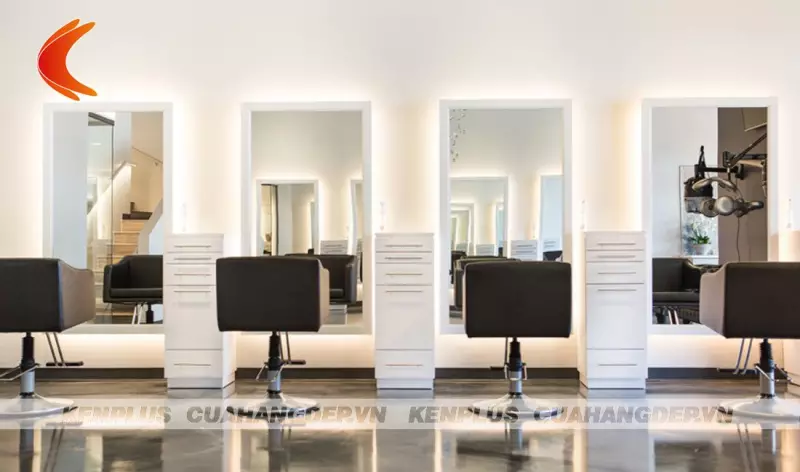 Mẹo thiết kế salon tóc diện tích nhỏ thu hút