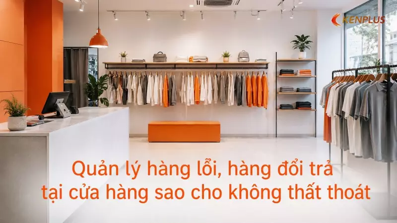 Quản lý hàng lỗi, hàng đổi trả tại cửa hàng sao cho không thất thoát