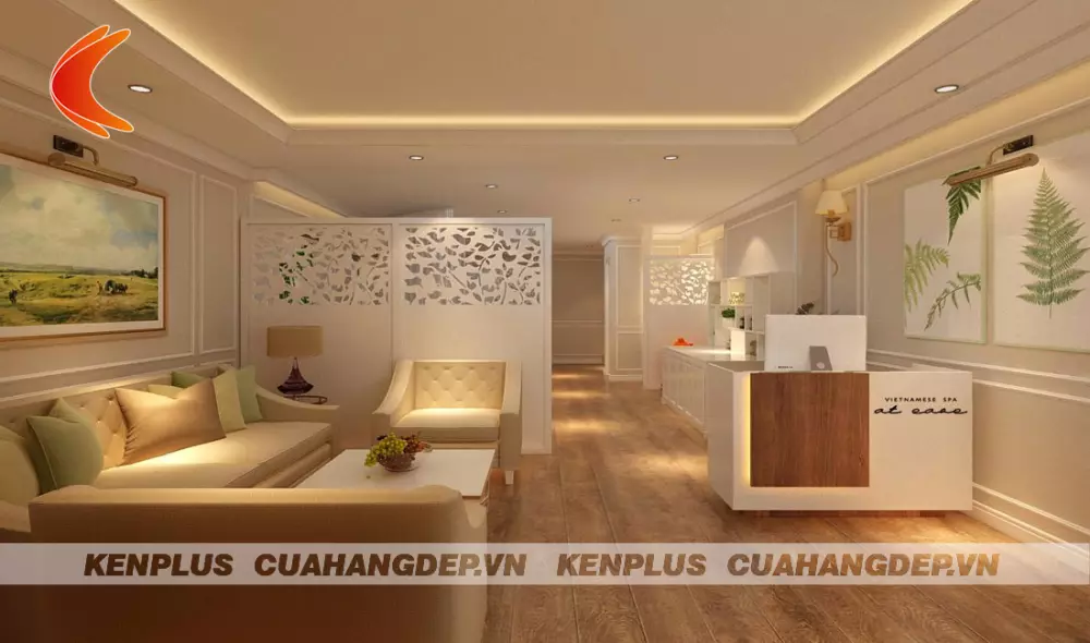 Thiết kế spa chị Thương tại Hà Nội