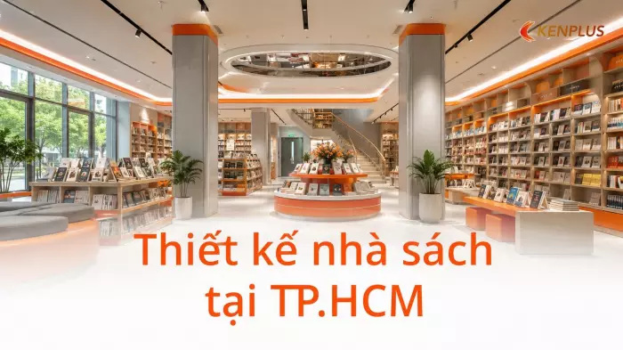 Thiết kế nhà sách tại TP.HCM: kinh nghiệm từ các dự án thực tế