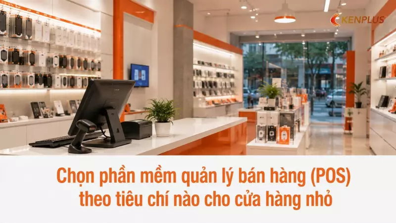 Chọn phần mềm quản lý bán hàng (POS) theo tiêu chí nào cho cửa hàng nhỏ