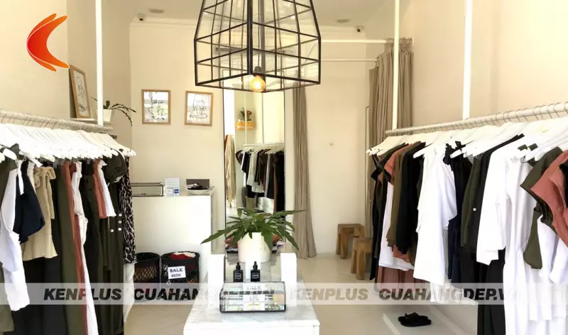 Tư vấn thiết kế shop thời trang đơn giản