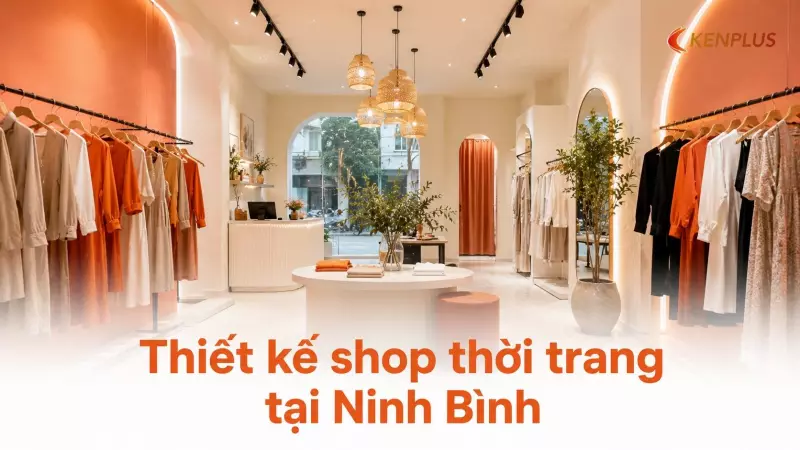 Thiết kế shop thời trang tại Ninh Bình: kinh nghiệm từ thị trường tỉnh