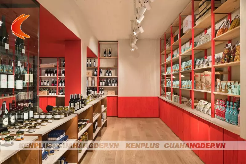 Chìa khóa vàng để thiết kế cửa hàng tạp hóa đẹp