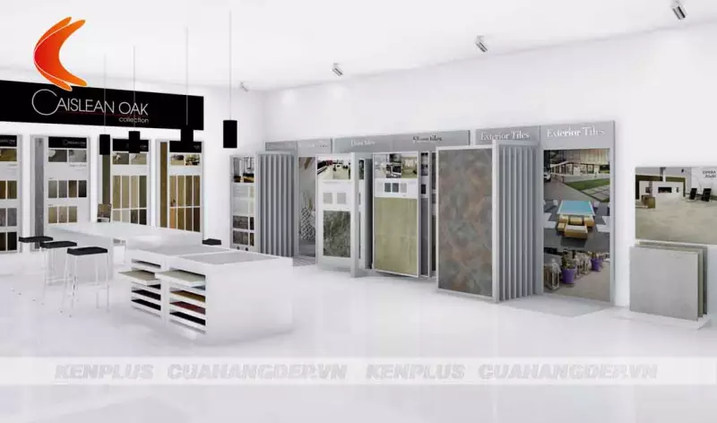 Tư vấn thiết kế showroom trưng bày gạch